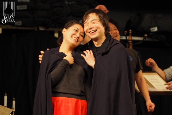 30日組の丹呉由利子(ロジーナ)と黄木 透(アルマヴィーヴァ伯爵)