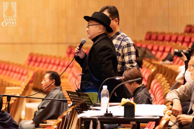 作・台本、監修のなかにし礼さんにもいらしていただき、ご指導いただきました!
