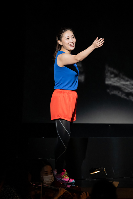 前半 飯田聡子(丹呉由利子)