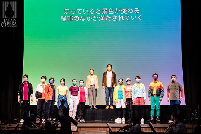 後半より 飯田聡子(丹呉由利子)、タロー(渡辺 康)、日本オペラ協会アンサンブル