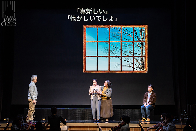 後半より 飯田聡子（丹呉由利子）、桜（芝野遥香）、飯田俊幸（立花敏弘）、飯田貴美子（佐藤みほ）