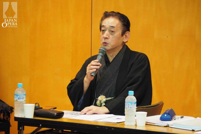 振付をご担当いただく尾上菊紫郎氏