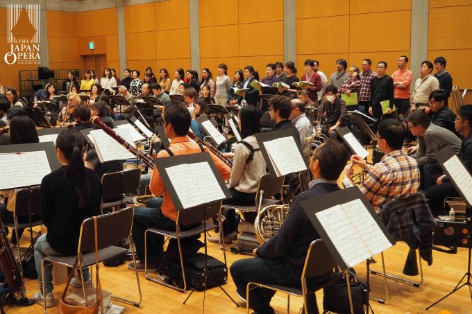 3月3日組オケ合わせの様子