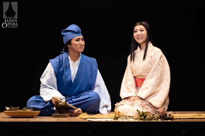 第2幕 阿古夜(笠松はる)、仏師・一真(海道弘昭)