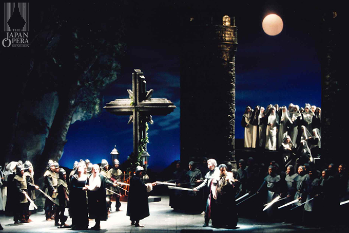 1996年 藤原歌劇団公演「イル・トロヴァトーレ」より レオノーラ：マリア・グレギーナ／マンリーコ：アルベルト・クピード／ルーナ伯爵：フランコ・ジョーヴィネ
