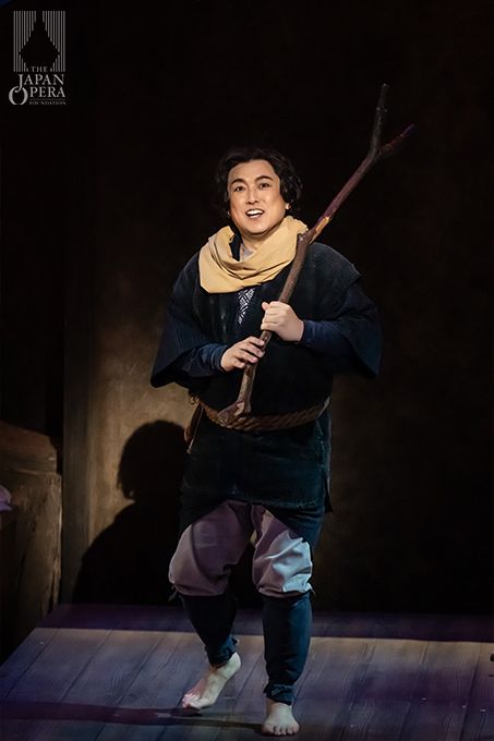 日本オペラ協会公演「夕鶴」与ひょう役